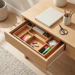 Skuffeorganizer i bambus, Hamborg